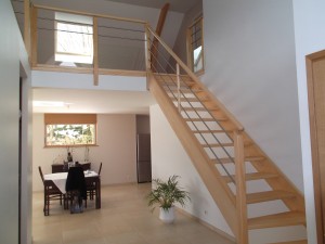 Escalier GC68 en bois et inox