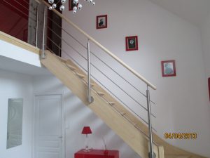 L'escalier modèle GC77 sur limons