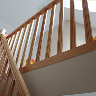 Garde-corps en bois sur mesure